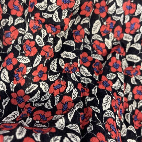 Zara Floral Maxi Dress Slit To Knee Size Small - Picture 3 of 8